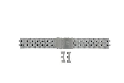 Horlogeband Tissot T605042425 / T1204071105100A Roestvrij staal (RVS) Staal 21mm