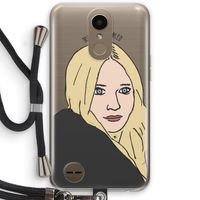 Ashley: LG K10 (2017) Transparant Hoesje met koord