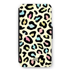 Leopard pattern: iPhone 12 Pro Max Flip Hoesje