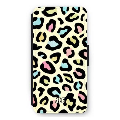 Leopard pattern: iPhone 12 Pro Max Flip Hoesje