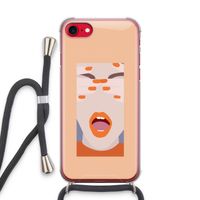 Surprise: iPhone SE 2020 Transparant Hoesje met koord
