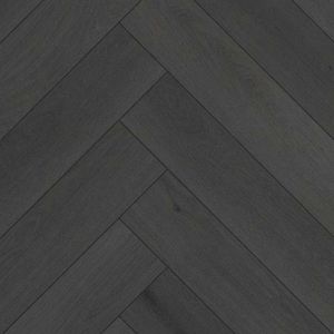 PVC Visgraat Black Oak