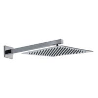 Hoofddouche Tres Selection | 30x30 cm | Incl.Muurarm | Vierkant | Chroom