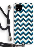 Onderbroken lijn: Pixel 4 XL Transparant Hoesje met koord
