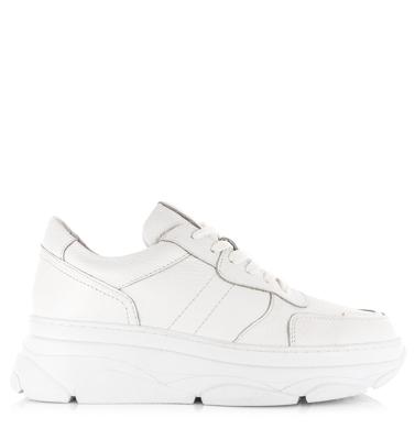 Poelman - LPJANA-08POE Sneaker white Leer Dames