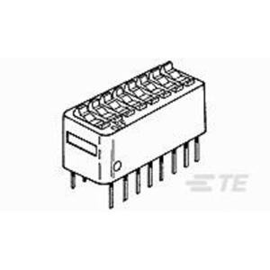 TE Connectivity 5435640-1 TE AMP DIP Switches 1 stuk(s) Tube