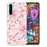 OnePlus Nord TPU Case Pink Flowers