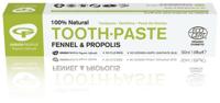 Tandpasta fennel & propolis muntvrij 50 Milliliter