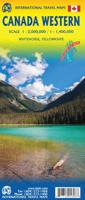 Wegenkaart - landkaart Western Canada | ITMB