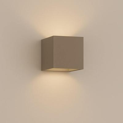 Lyora Vierkante wandlampSifor donker champagne - 106197