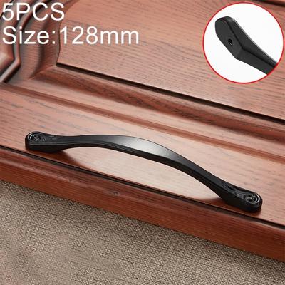 5 STKS 4041-128 eenvoudige Archaistic zink legering handvat voor kabinet garderobe lade deur gat afstand: 128mm