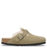 BIRKENSTOCK - Boston lamswol instappers Suede Heren
