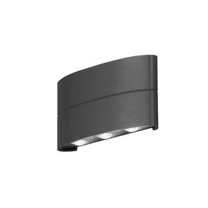 Konstsmide Chieri 7853-370 LED-buitenlamp (wand) Energielabel: G (A - G) 7.2 W Antraciet