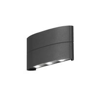 Konstsmide Chieri 7853-370 LED-buitenlamp (wand) Energielabel: G (A - G) 7.2 W Antraciet - thumbnail