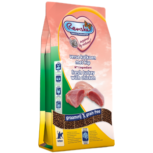 Renske Super Premium verse kalkoen met kip voer voor kitten 6kg