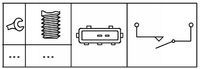 Achteruitrijschakelaar 6ZF181612011
