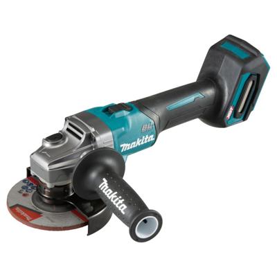 Makita haakse accu slijpmachine - GA005GZ - 40V Max - 125mm - excl. accu en lader - met vastzetschakelaar - in doos