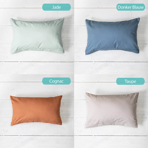 Sierkussenslopen Katoen: - Presence - 30x50 cm - Percale Katoen - Dekbed-Discounter.nl