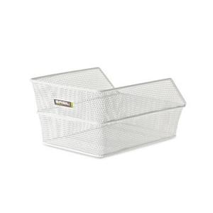 Basil cento s - fietsmand - achterop - wit