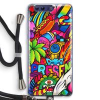 Represent: Honor 9 Transparant Hoesje met koord
