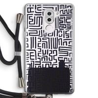 Moroccan Print: Honor 6X Transparant Hoesje met koord