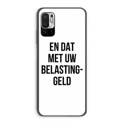 Belastinggeld: Xiaomi Redmi Note 10 5G Transparant Hoesje