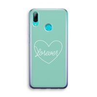 Forever heart pastel: Huawei P Smart (2019) Transparant Hoesje