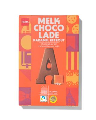 051 Chocoladeletter Melk Karamel Zeezout A 135g