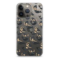 Zeemeermin: iPhone 13 Pro Transparant Hoesje