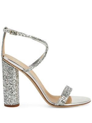 Giuseppe Zanotti sandales Tara en cuir - Argent