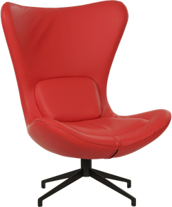 Leren design draaifauteuil Soul - Echt leer, Modern, Comfortabel en kies uit meer dan 150+ kleuren - Ontdek de Vele Leersoorten en Kleuren bij ShopX