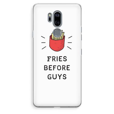 Fries before guys: LG G7 Thinq Transparant Hoesje