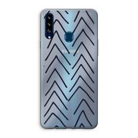 Marrakech Arrows: Samsung Galaxy A20s Transparant Hoesje