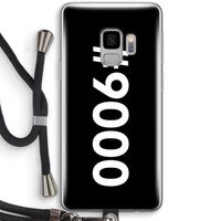 #9000: Samsung Galaxy S9 Transparant Hoesje met koord