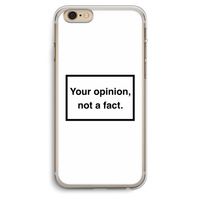 Your opinion: iPhone 6 Plus / 6S Plus Transparant Hoesje Your opinion: iPhone 6 Plus / 6S Plus Transparant Hoesje