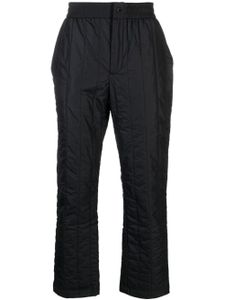 Canada Goose pantalon droit Carlyle à design matelassé - Noir