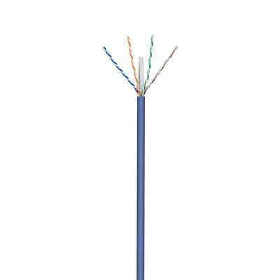 CAT 6a - 50 meter - U/UTP- CU - Blauw