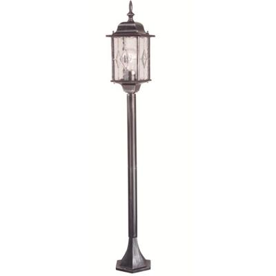 Franssen Klassieke tuinlampWexford zwart zilver - 2083