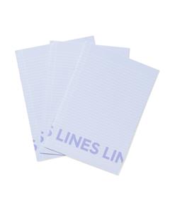 HEMA Schriften A4 Gelinieerd Blauw - 3 Stuks