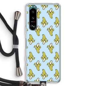 Bananas: Sony Xperia 5 III Transparant Hoesje met koord