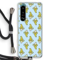 Bananas: Sony Xperia 5 III Transparant Hoesje met koord