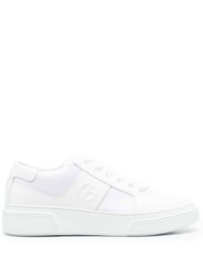 Giorgio Armani baskets à lacets - Blanc