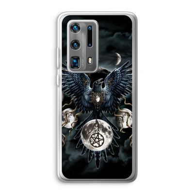 Sinister Wings: Huawei P40 Pro Plus Transparant Hoesje