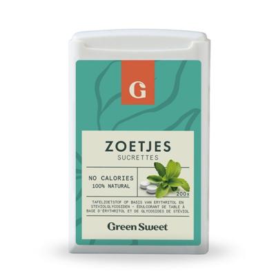 Green Sweet Zoetjes Dispenser (200 stuks) Green Sweet Zoetjes Dispenser (200 stuks)