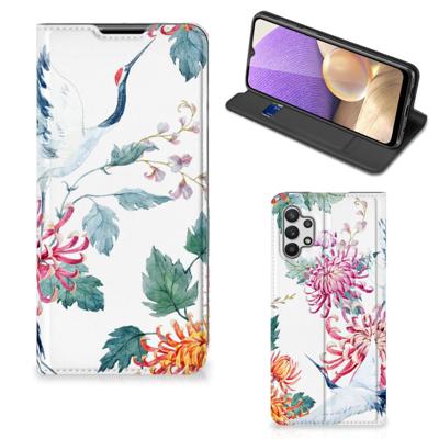 Samsung Galaxy A32 5G | Hoesje maken | Bird Flowers