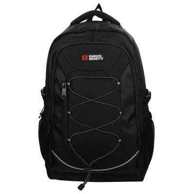Enrico Benetti Yellow Stone 15'' Laptop Rugzak-Black