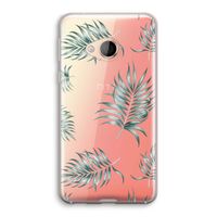 Simple leaves: HTC U Play Transparant Hoesje