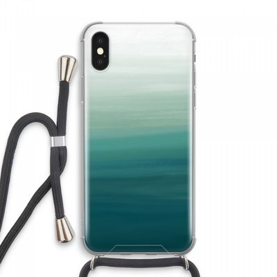 Ocean: iPhone XS Max Transparant Hoesje met koord