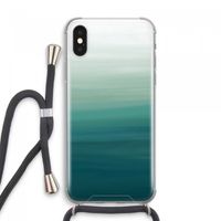 Ocean: iPhone XS Max Transparant Hoesje met koord