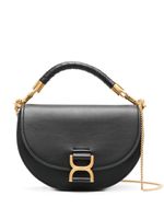 Chloé sac à bandoulière Marcie en cuir - Noir - thumbnail